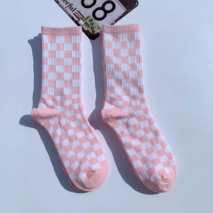 Korean Style Harajuku Skateboard Long Socks Creative Fun Lightning Hip Hop Style Socks Unisex Street Funny Happy Couple Socks