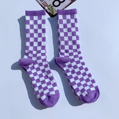 Korean Style Harajuku Skateboard Long Socks Creative Fun Lightning Hip Hop Style Socks Unisex Street Funny Happy Couple Socks