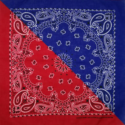 New Fashion Hip Hop 100% Cotton Bandana Square Scarf 55cm*55cm Black Red Paisley Headband Printed For Women/Men/Boys/Girls