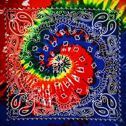 New Fashion Hip Hop 100% Cotton Bandana Square Scarf 55cm*55cm Black Red Paisley Headband Printed For Women/Men/Boys/Girls