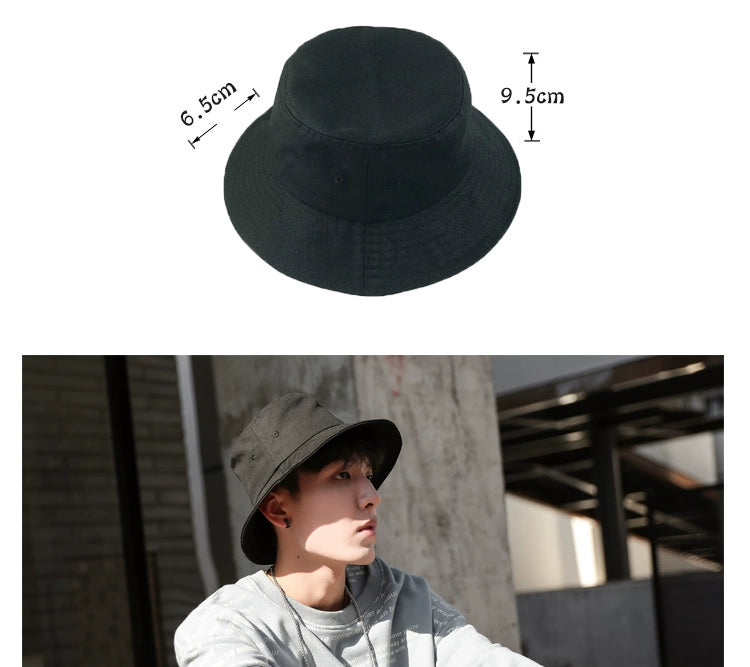 Hip Hop plus Size Fashion Brand Female 63cm Japanese Style Fisherman Hat