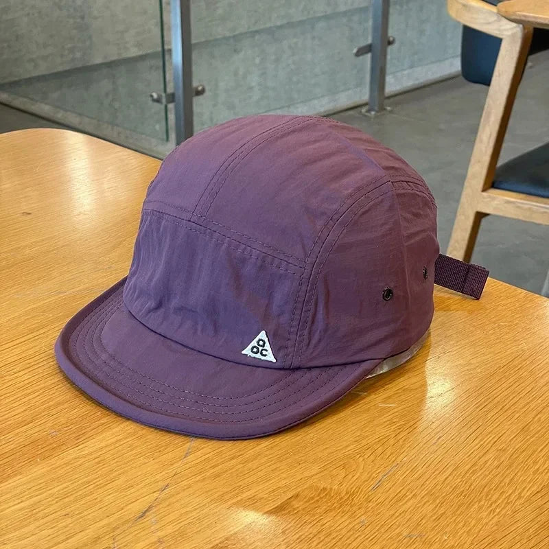 America Summer Hip hop  Flat Baseball Cap for Men Women Hiking Camp Waterproof Cap Outdoors  Sun Hat  Fishing 5 Panel Cap