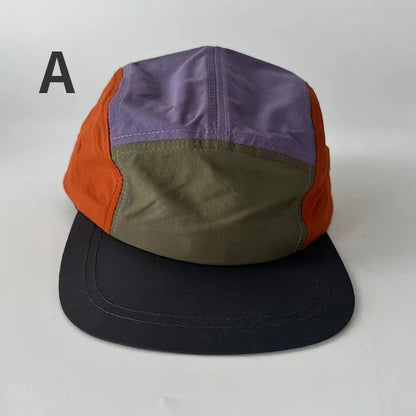 America Summer Hip hop  Flat Baseball Cap for Men Women Hiking Camp Waterproof Cap Outdoors  Sun Hat  Fishing 5 Panel Cap