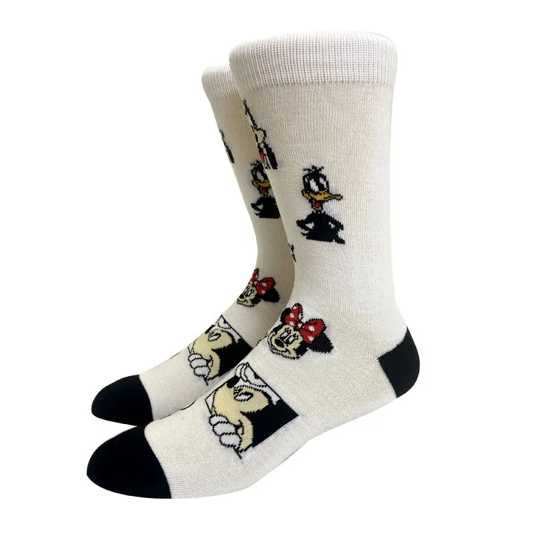 1 Pair New Anime Men Socks Long Socks Men‘s Knee-High Couples cosplay Socks Personality Hip Hop Harajuku Funny Socks for Women