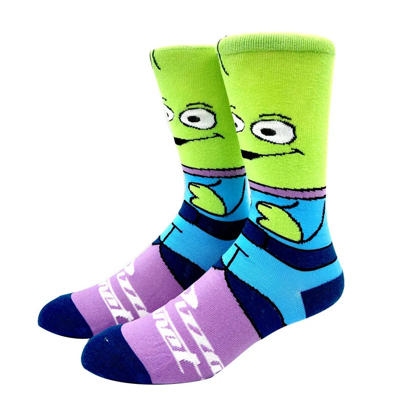 1 Pair New Anime Men Socks Long Socks Men‘s Knee-High Couples cosplay Socks Personality Hip Hop Harajuku Funny Socks for Women