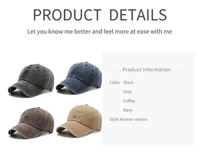 Fashion Sports Hat Cotton Soft Top Visor Caps Casual Outdoor Snapback Hat Cotton Baseball Cap for Men and Women