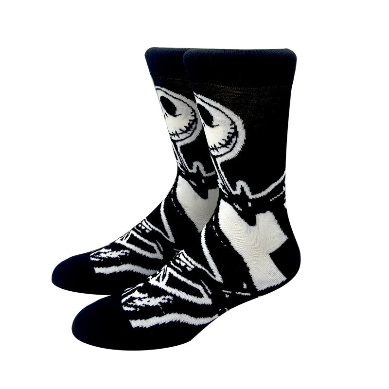 1 Pair New Anime Men Socks Long Socks Men‘s Knee-High Couples cosplay Socks Personality Hip Hop Harajuku Funny Socks for Women