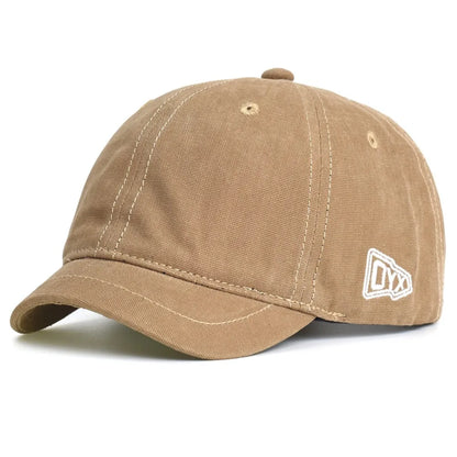 Retro Quick-drying Short Brim Baseball Caps Unisex Summer Outdoor Sunscreen Casual Versatile 5-flap Tooling Japanese Camping Hat