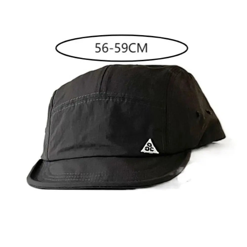 Retro Quick-drying Short Brim Baseball Caps Unisex Summer Outdoor Sunscreen Casual Versatile 5-flap Tooling Japanese Camping Hat