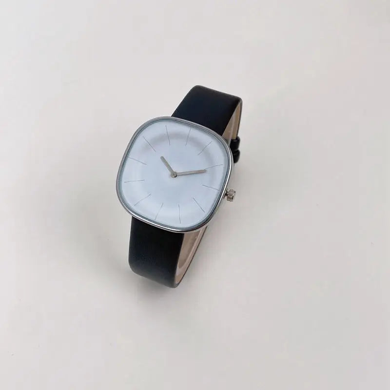 Luxury Women Watches Minimalism Square Dial Leather Strap Lady Watch New Quartz Watch for Couple Wristwatchs Montre Femme Reloj