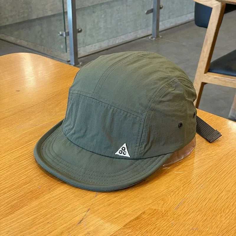 America Summer Hip hop  Flat Baseball Cap for Men Women Hiking Camp Waterproof Cap Outdoors  Sun Hat  Fishing 5 Panel Cap