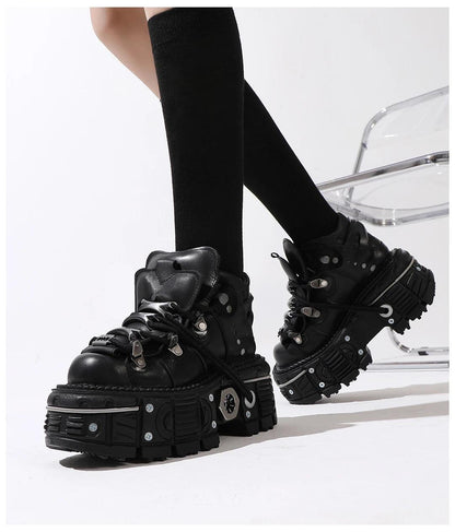 Retro Boots Dark Punk - Uderstreet