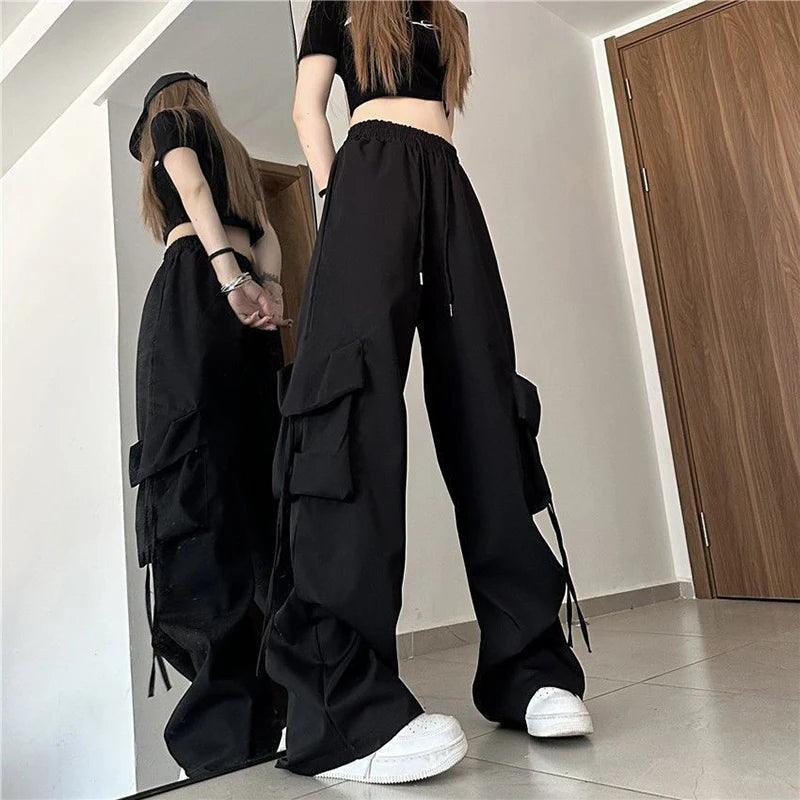 Women Cargo Pants Y2K - Uderstreet