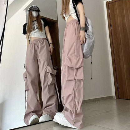 Women Cargo Pants Y2K - Uderstreet