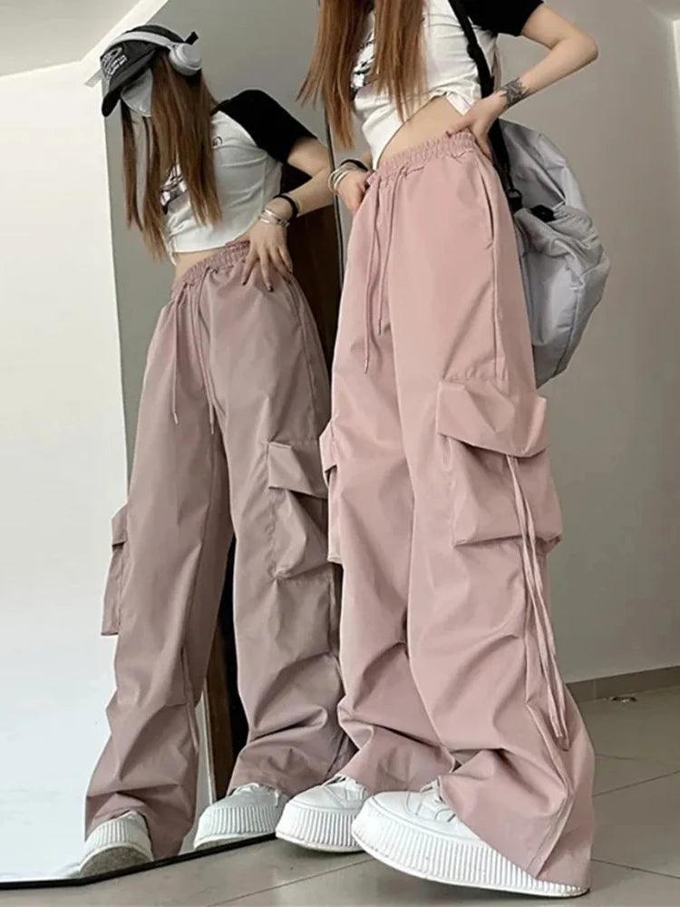 Women Cargo Pants Y2K - Uderstreet